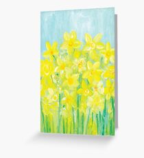 Happy Flowers Greeting Card