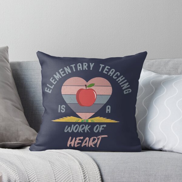 Item preview, Elementary Teaching is a Work of Heart designed and sold by Dorkification.