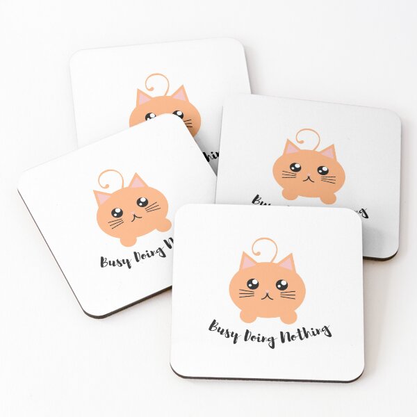 Item preview, *Busy Doing Nothing*- Orange Kitten  designed and sold by CSdoodles.