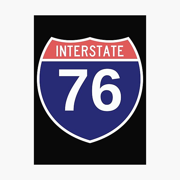 Item preview, Interstate 76 Colorado Nebraska designed and sold by InspireGifts.