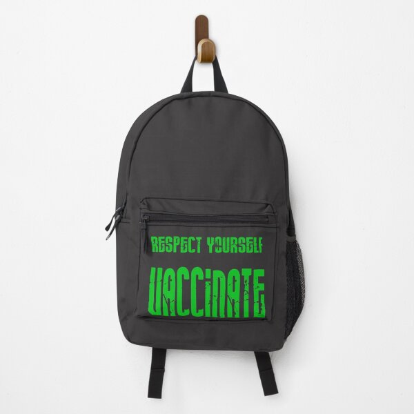Item preview, Respect yourself, vaccinate quote in green  designed and sold by all-quotes.