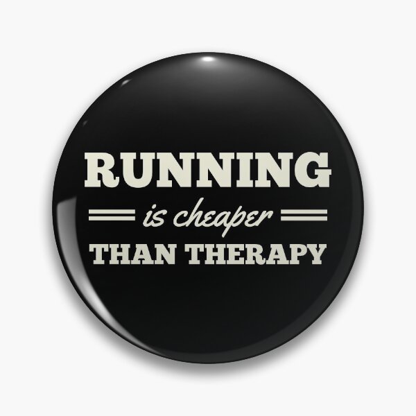Item preview, running is cheaper than therapy designed and sold by GraphicBit.