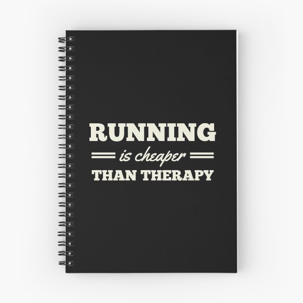 Item preview, running is cheaper than therapy designed and sold by GraphicBit.
