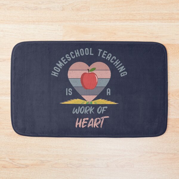 Item preview, Homeschool Teaching is a Work of Heart designed and sold by Dorkification.
