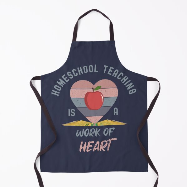 Item preview, Homeschool Teaching is a Work of Heart designed and sold by Dorkification.