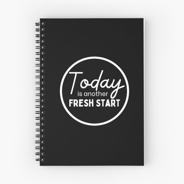 Item preview, Today is a fresh start designed and sold by SweetAndSpice.