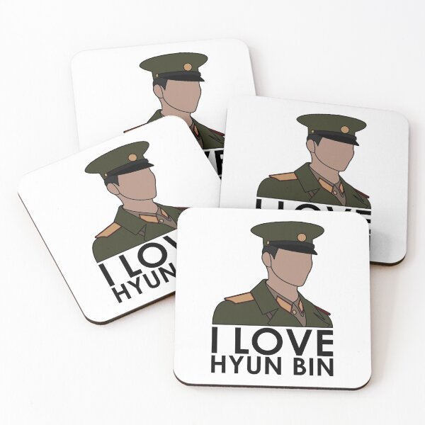 Item preview, I Love Hyun Bin - Crash Landing On You - Captain Ri designed and sold by AJ-DesignCo.