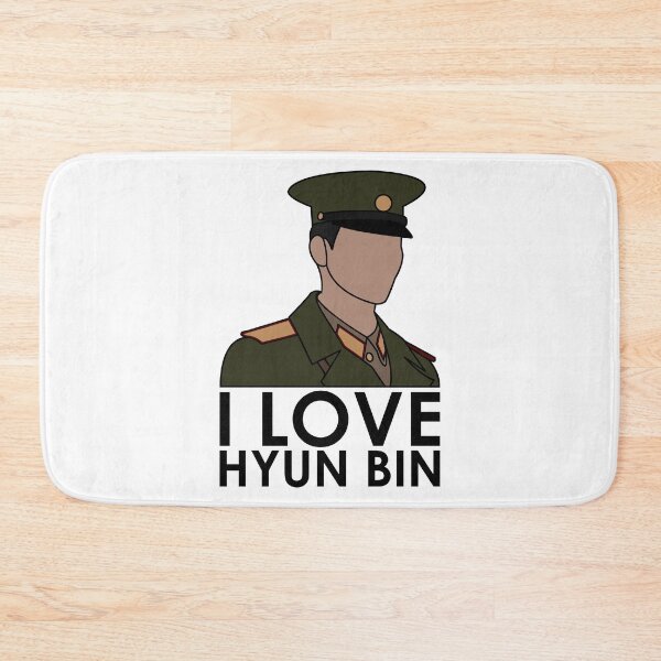 Item preview, I Love Hyun Bin - Crash Landing On You - Captain Ri designed and sold by AJ-DesignCo.