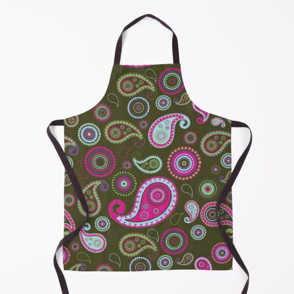 Item preview, Green Pink, Blue Paisley Pattern designed and sold by yougalore.