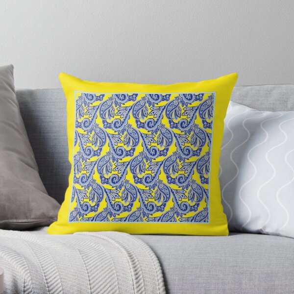 Barden Bellas Paisley Scarf Throw Pillow