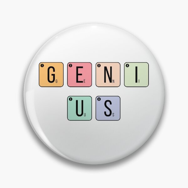 Item preview, Periodic Table Of Elements GENIUS designed and sold by AwesomeTrends.