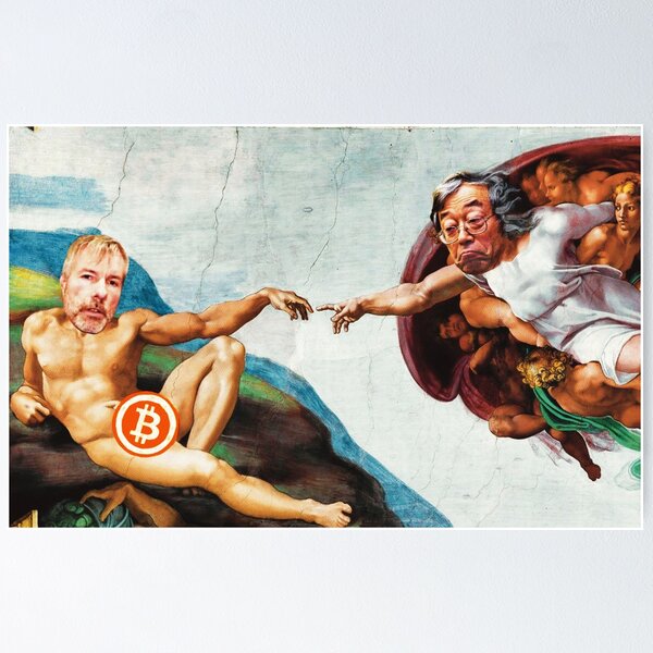Item preview, Bitcoin - The Satoshi Creation designed and sold by adubworld.