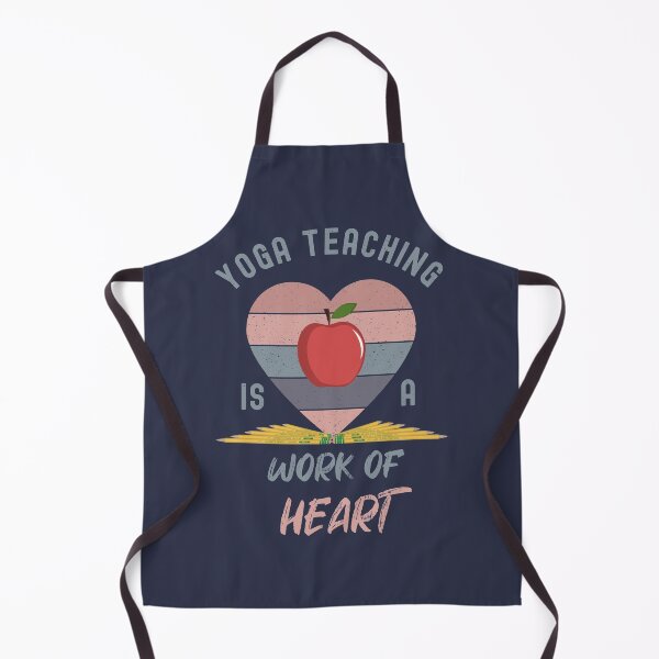 Item preview, Yoga Teaching is a Work of Heart designed and sold by Dorkification.