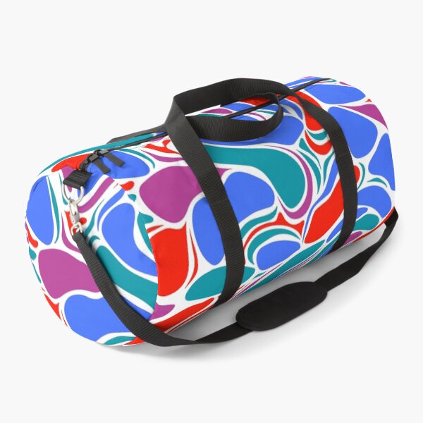 Artikelvorschau, Funky Blue, Red & Teal Marmor Muster entworfen und verkauft von yougalore.