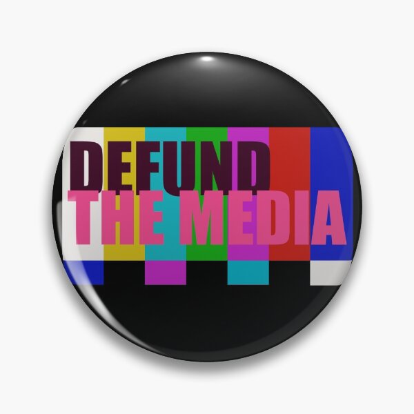 Item preview, Defund the media designed and sold by Jaime Brash.