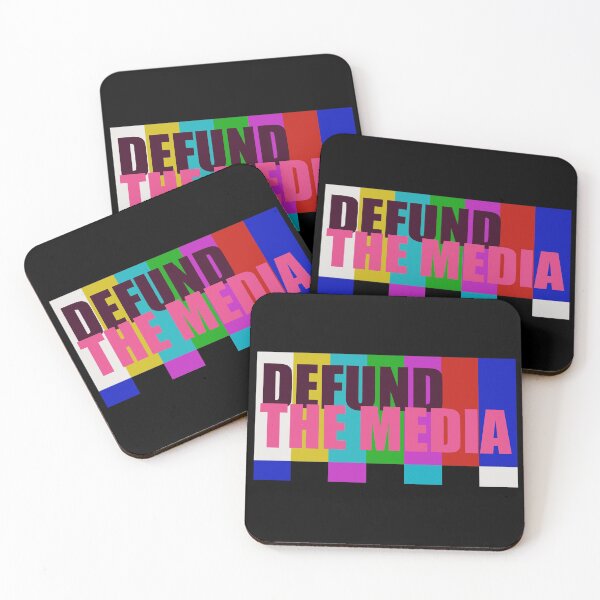 Item preview, Defund the media designed and sold by Jaime Brash.