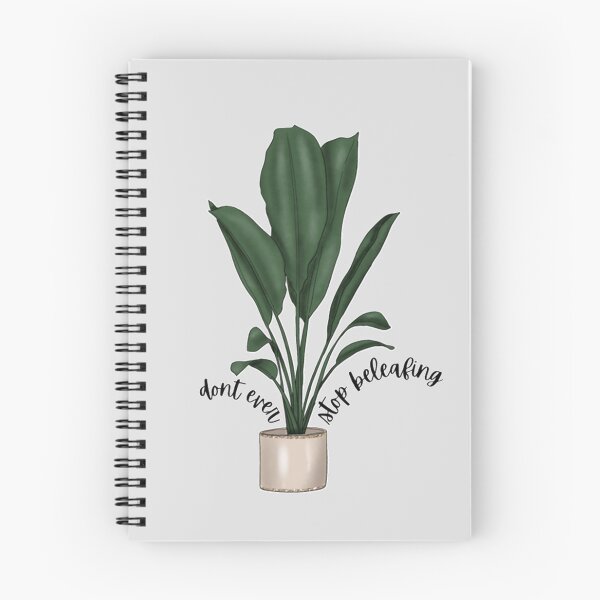 Item preview, dont ever stop beleafing - for plant lovers gray designed and sold by MNCO.