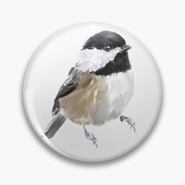 Item preview, Black Capped Chickadee Bird Art designed and sold by Jennifer Ackerman.