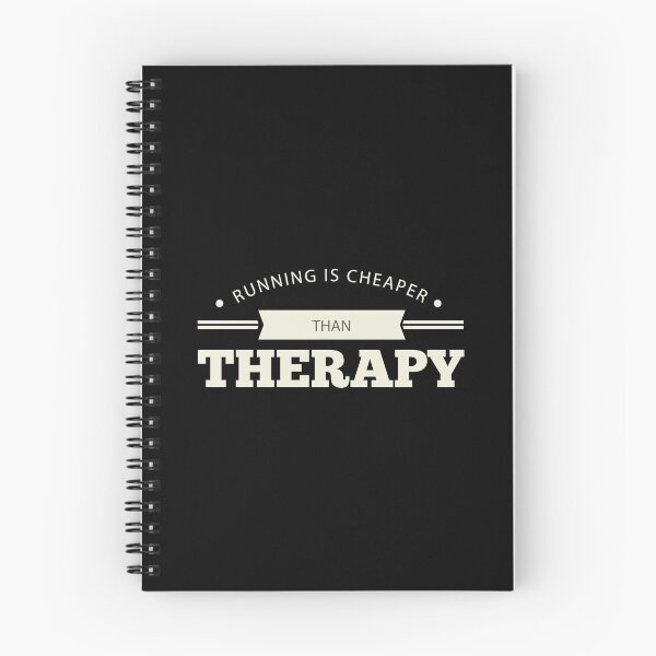 Item preview, running is cheaper than therapy designed and sold by GraphicBit.