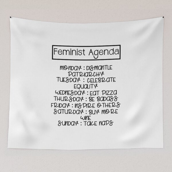 Item preview, Feminist Agenda designed and sold by mamasbesties.