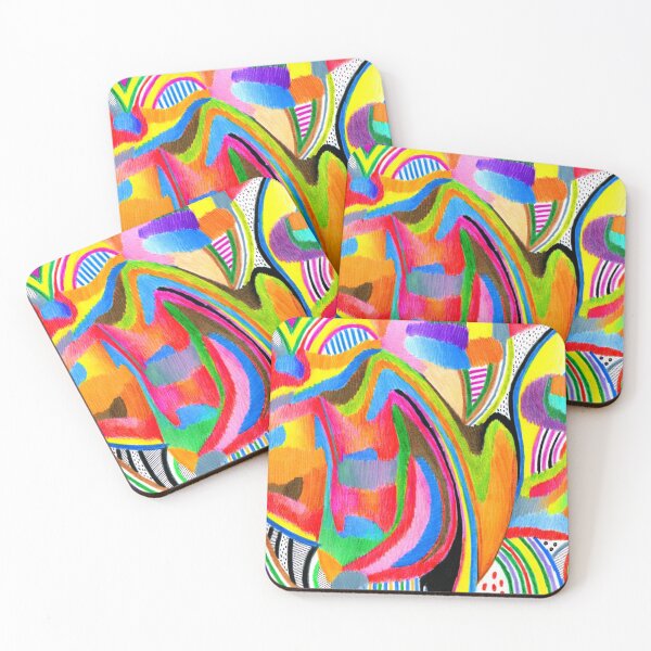 Item preview, Quantum Extrasensory Cleromancy (abstract art) designed and sold by (b)ananartista SBUFF.