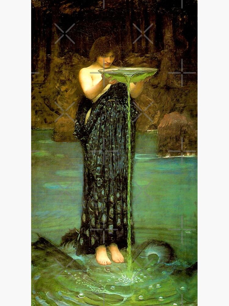 “circe Invidiosa” By John William Waterhouse 1892 Premium Matte Vertical Poster Sold By Cameroon