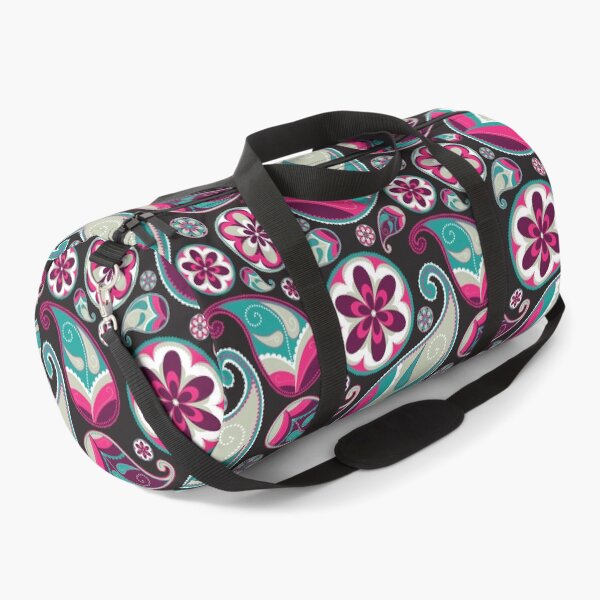 Item preview, Pink, Teal and Black Paisley Pattern designed and sold by yougalore.