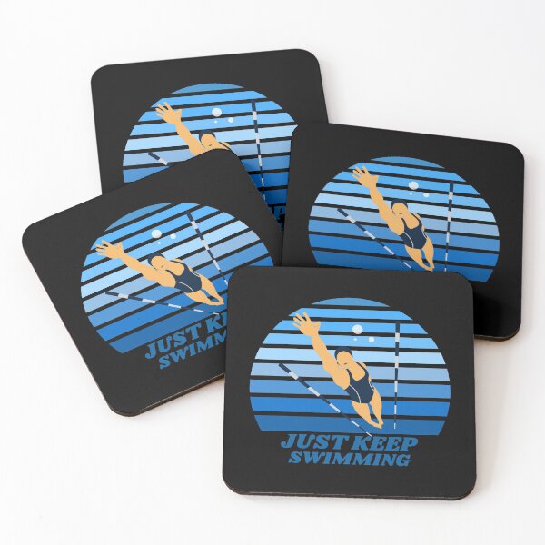 Item preview, Just Keep Swimming designed and sold by Six Deers.