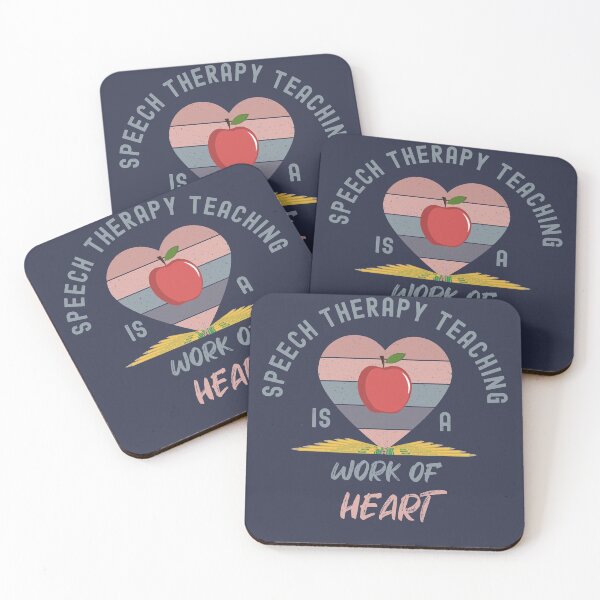 Item preview, Speech Therapy Teaching is a Work of Heart designed and sold by Dorkification.