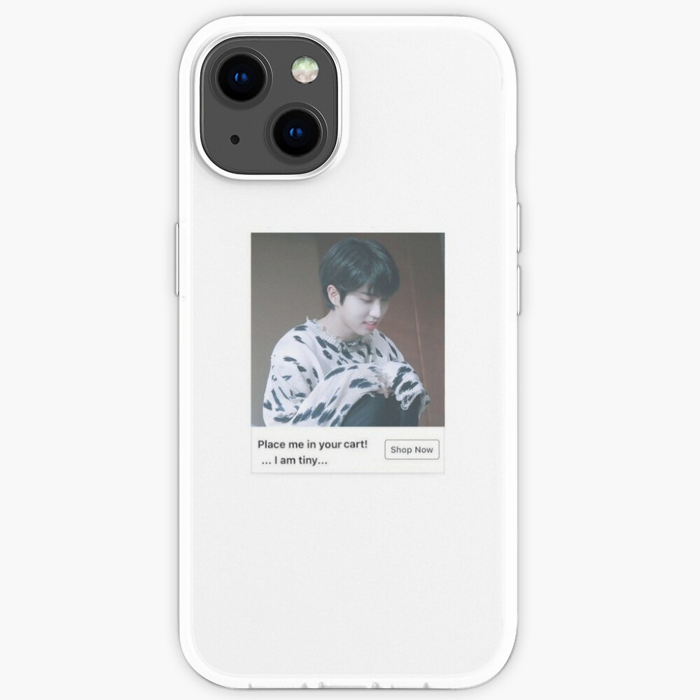 Place Han Jisung In Your Cart He S Tiny Iphone Case By Caloriemomo Redbubble