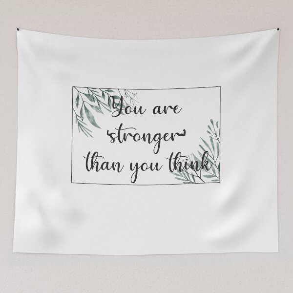 Item preview, you are stronger than you think : Gift For Men Women Gifts For Her designed and sold by Badrart.