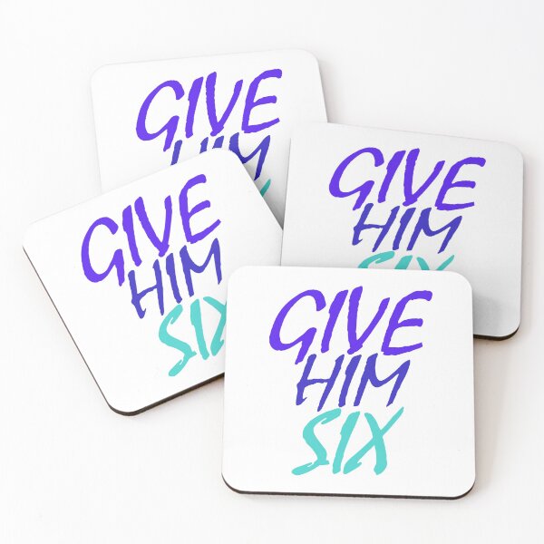 Item preview, GIVE HIM SIX Sticker designed and sold by Shop us .