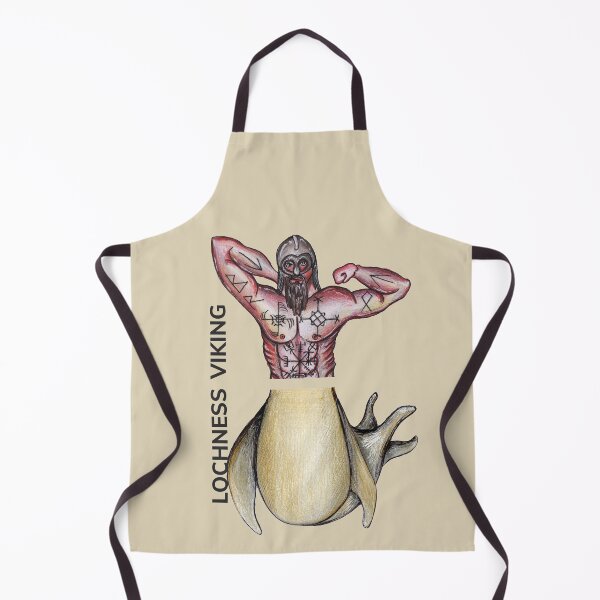 Item preview, LOCHNESS VIKING by FrankenDuo wheatfield brown white designed and sold by FrankenDuo.