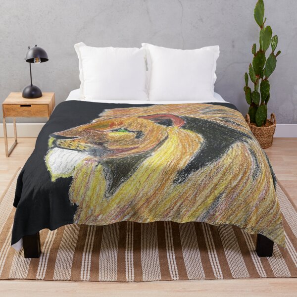 Item preview, Majestic Lion Pastel Portrait, Hear me Roar designed and sold by AliCatOriginals.