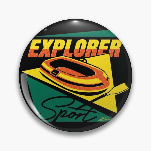 Item preview, Explorer Sport - summer lake life retro 80s sportswear designed and sold by BonusClothingCo.