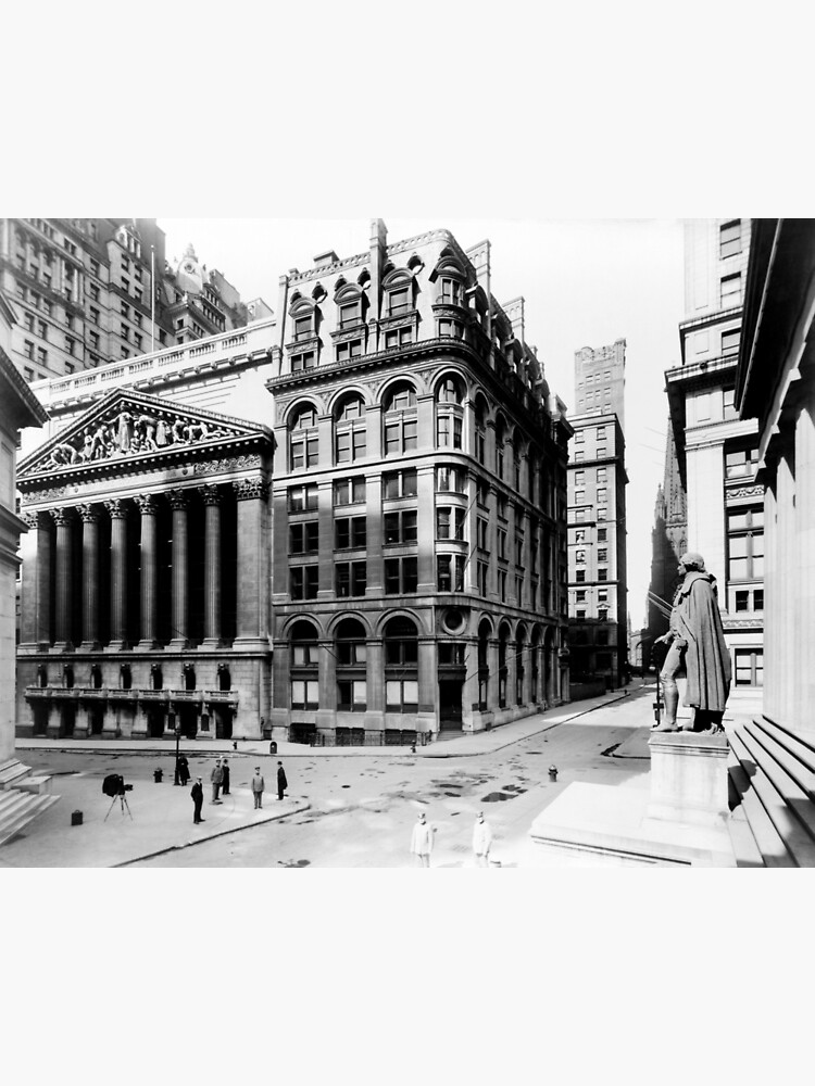 Disover New York Stock Exchange - Irving Underhill - Circa 1921 Premium Matte Vertical Poster