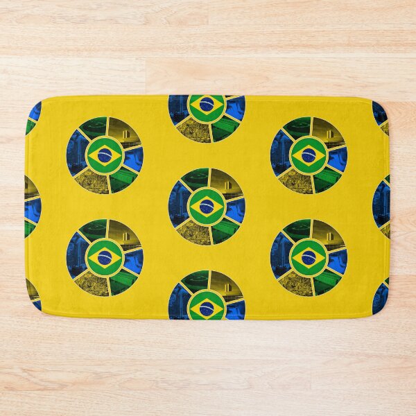 Item preview, BRAZIL CIRCLE PHOTO FRAME  designed and sold by MarkMotta.