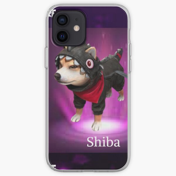 mascota shiba free fire Funda blanda para iPhone