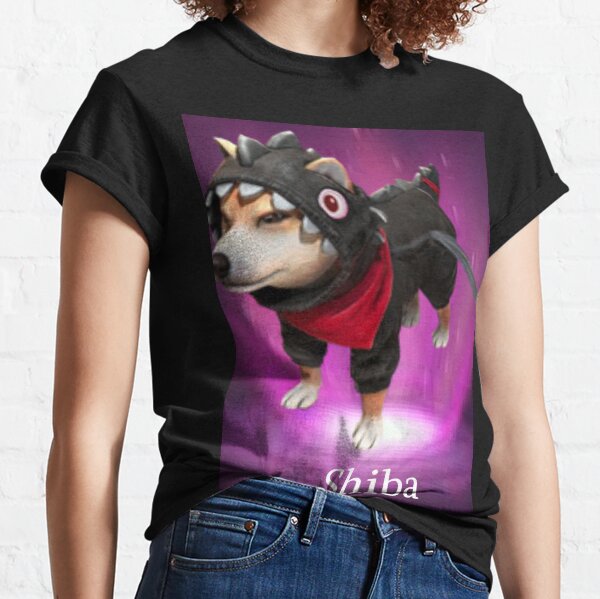 mascota shiba free fire Camiseta clásica