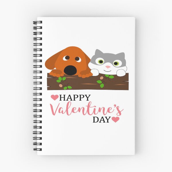 Item preview, Valentine cat and dog love designed and sold by pedroserpa.