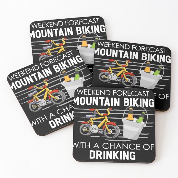 Item preview, Funny Mountain Bike Weekend Forecast MTB designed and sold by OneMTB.