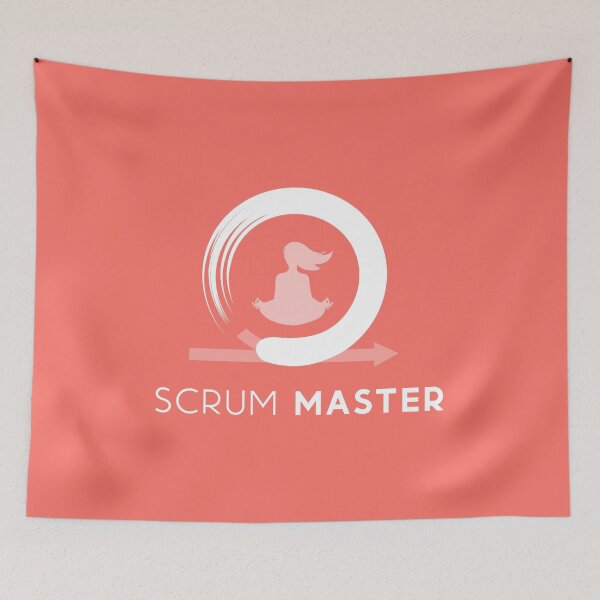 Item preview, Agile Female Scrum Master designed and sold by PrairieGrouse.