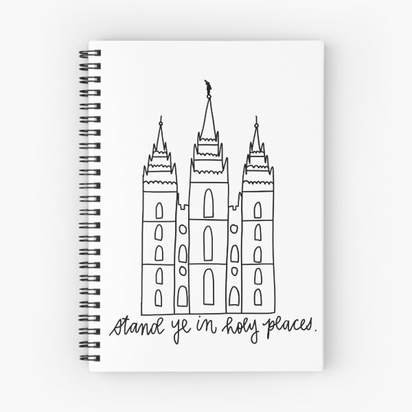Item preview, Salt Lake City LDS Temple Stand Ye in Holy Places designed and sold by juvenilepeace.