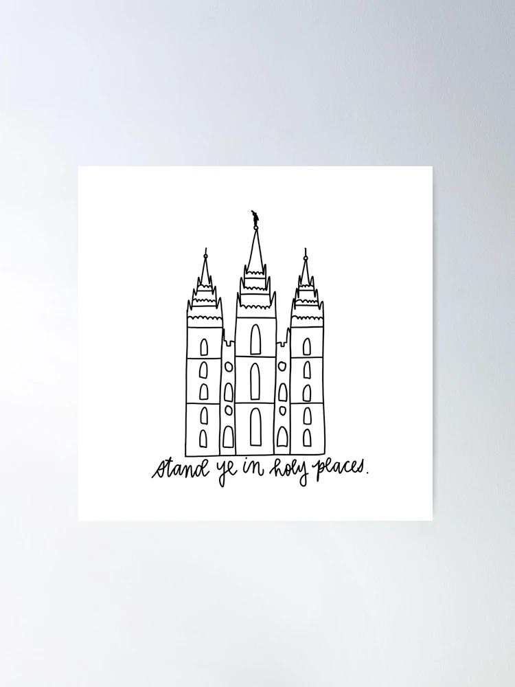 その他 Stand Ye in Holy Places: The Salt Lake Temple [DVD] fposter,large,wall_texture,