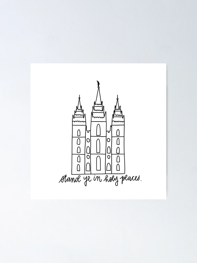その他 Stand Ye in Holy Places: The Salt Lake Temple [DVD] fposter,small,wall_texture,