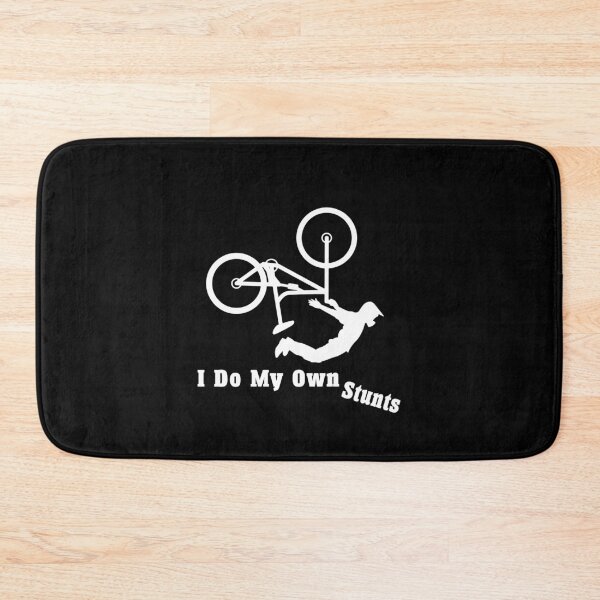 Item preview, Funny MTB I Do My Own Stunts Mountain Bike designed and sold by OneMTB.
