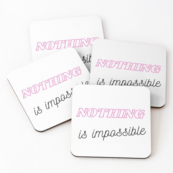 Item preview, Nothing is impossible designed and sold by JirehShop.
