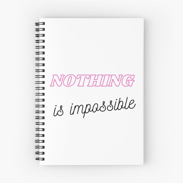 Item preview, Nothing is impossible designed and sold by JirehShop.