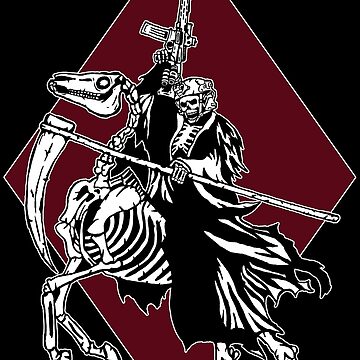 Artwork thumbnail, Grim reaper sticker or t-shirt by Flashed Up