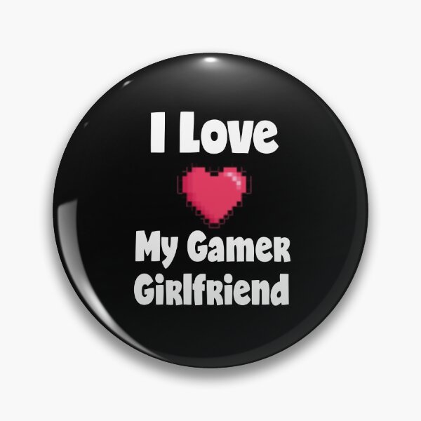 Item preview, I love my gamer girlfriend valentines day  designed and sold by Dream Imagine Create ..